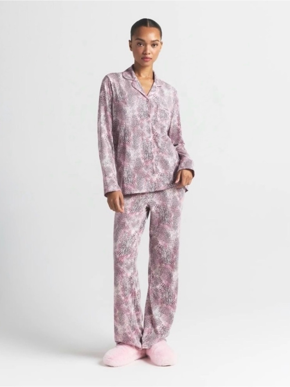 SKIMS SLEEP SET (LONG SLEEVE) NWT - S